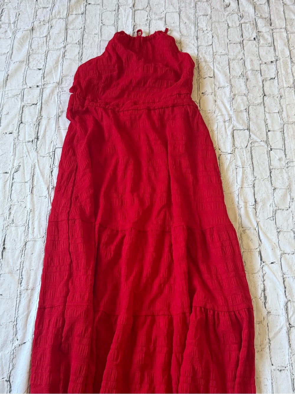 Red dress